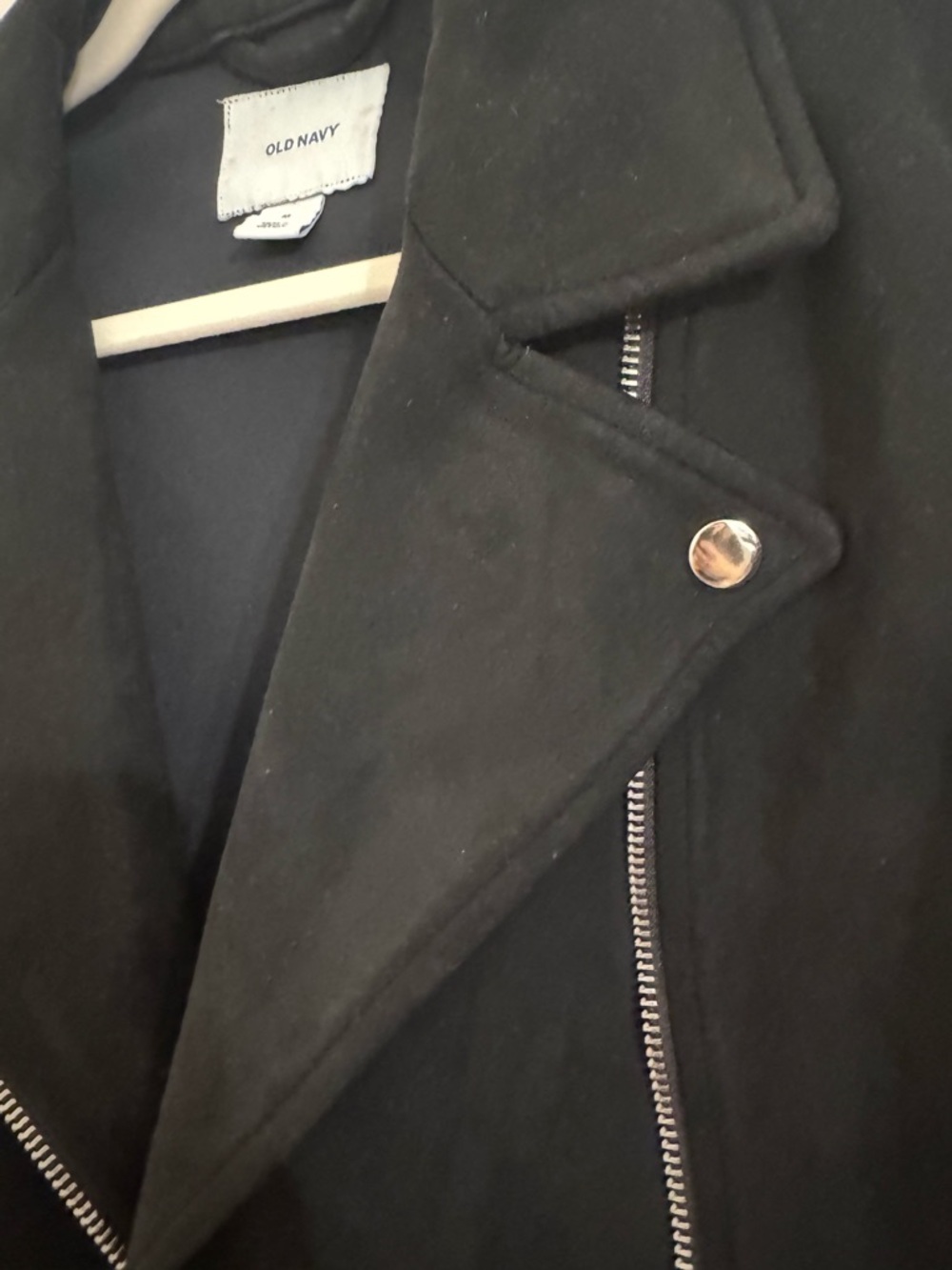 Old Navy Black Moto Jacket - Picture 8 of 9